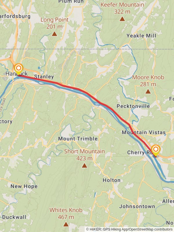 Western Maryland Rail Trail - Hancock