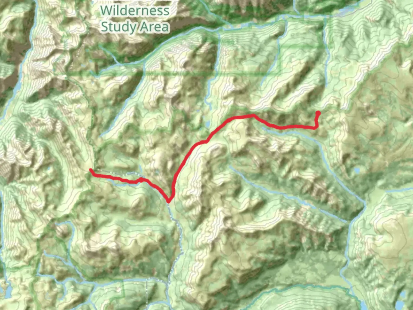 An image depicting the trail Middle Pole via Colorado Trail and its surrounding area.