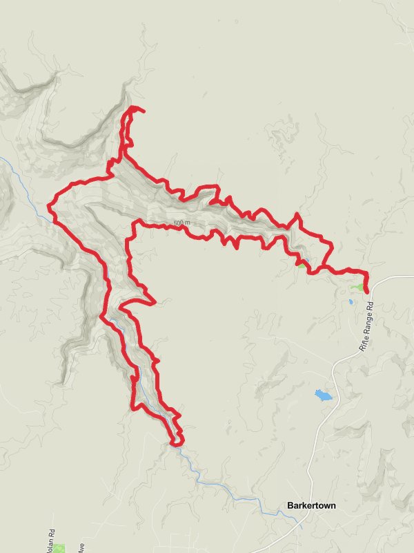 Boyd Branch, Savage Creek and Collins River Loop