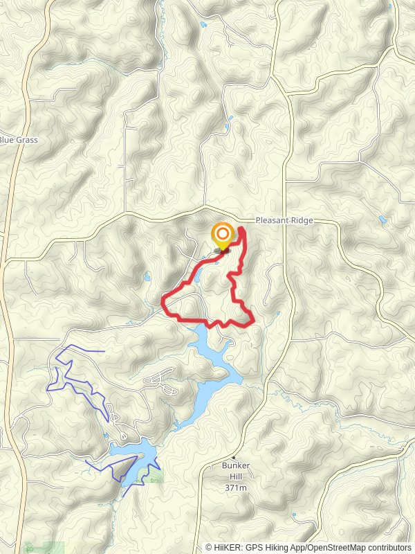 Halverson Lake and Twin Valley Lake via Driftless Horse Loop Trail