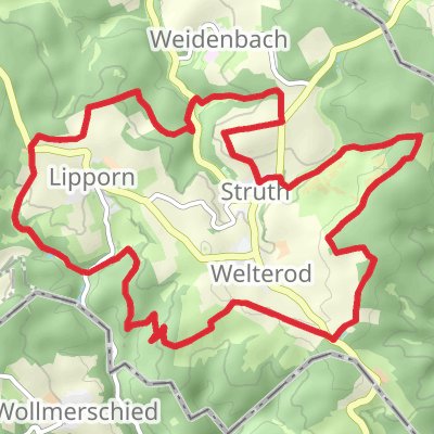 Welerod and Lipporn Loop mobile static map