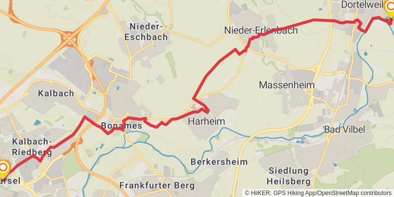 Bonifatius - Route stage 3 Map