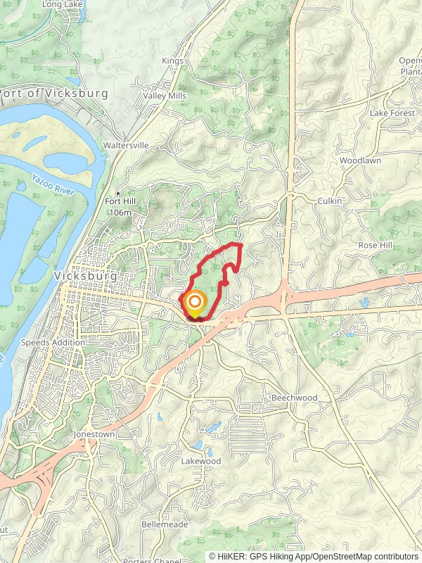 Vicksburg Military Park Heritage Garden Loop