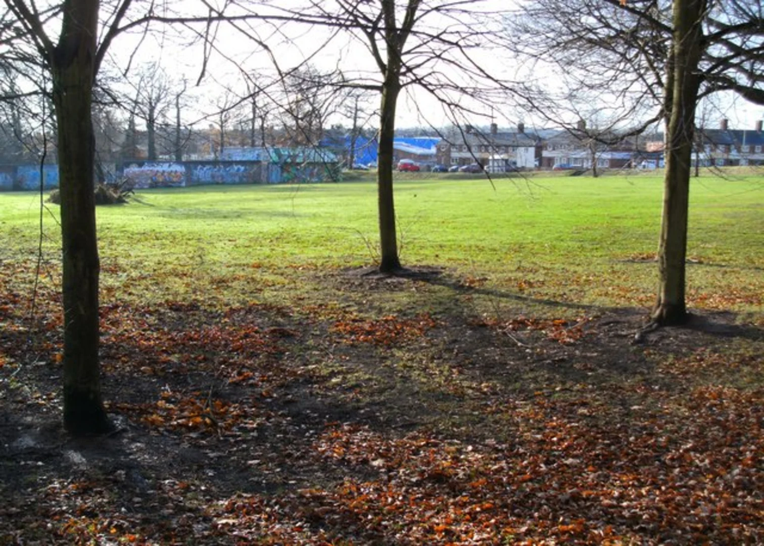 An image depicting the trail Braunstone Park Loop and its surrounding area.