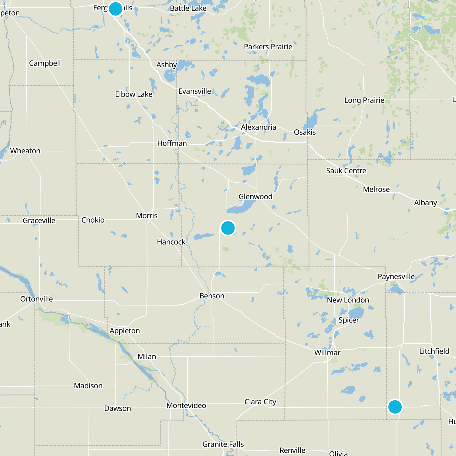 Pope County Static Map