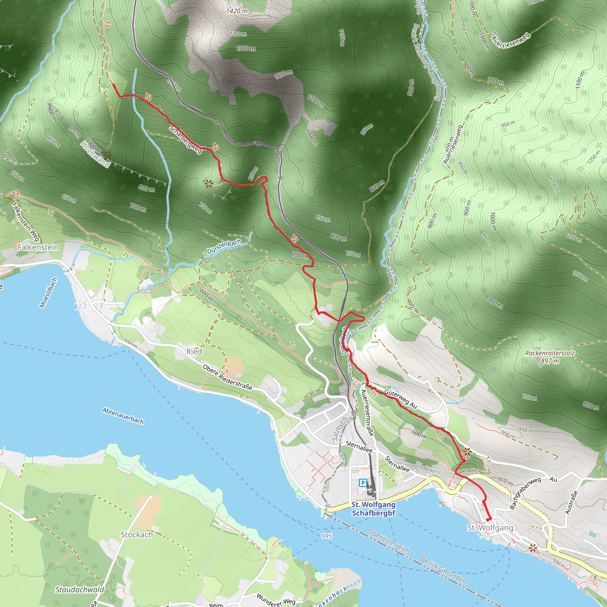 Dorneralm mobile static map