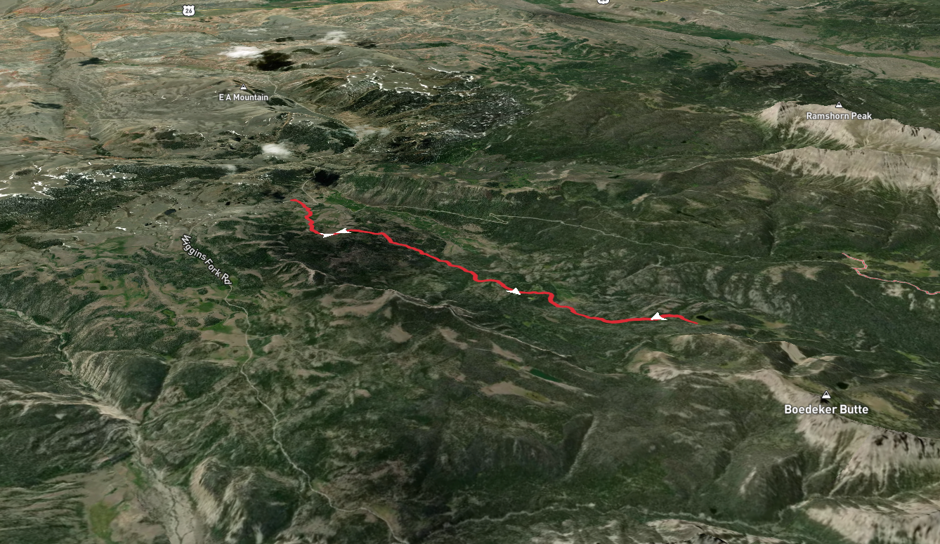 Carson Lake via Horse Creek Trail