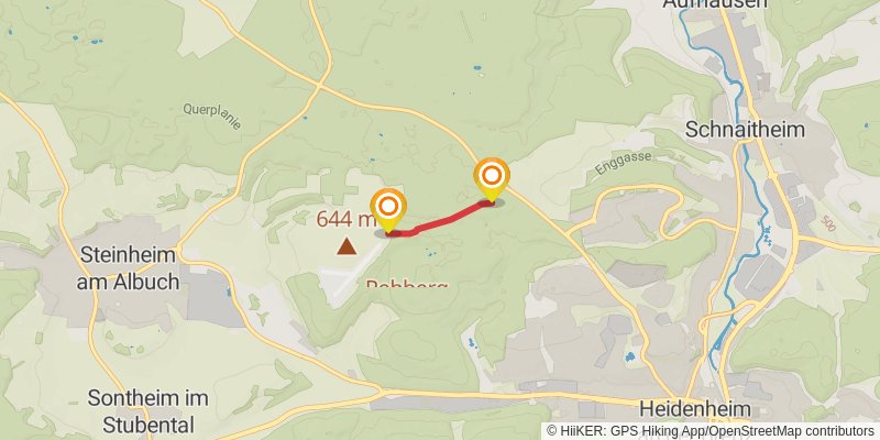 Albschäferweg alt 4 Map