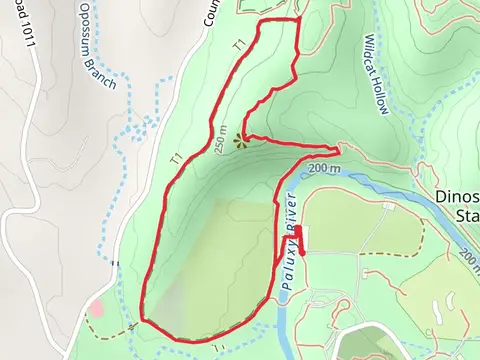Cedar Brake Outer and Limestone Ledge Loop Trail