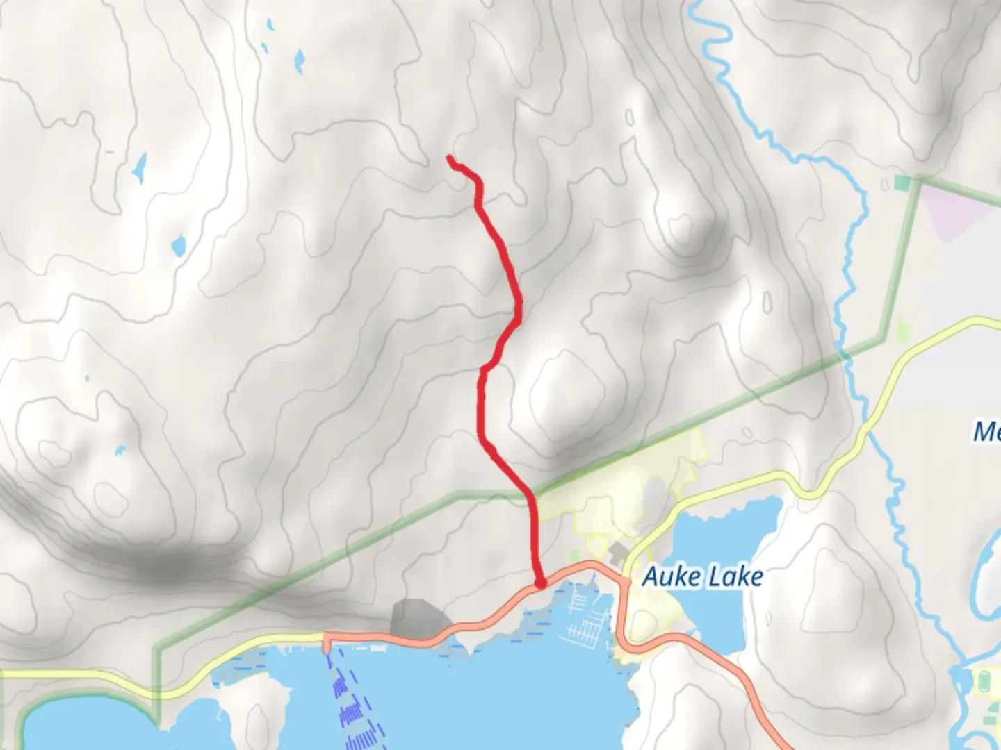 An image depicting the trail Spaulding Meadows Trail - Auke Bay and its surrounding area.