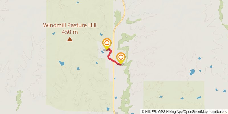 Tallgrass Prairie Loop alt 2 Map