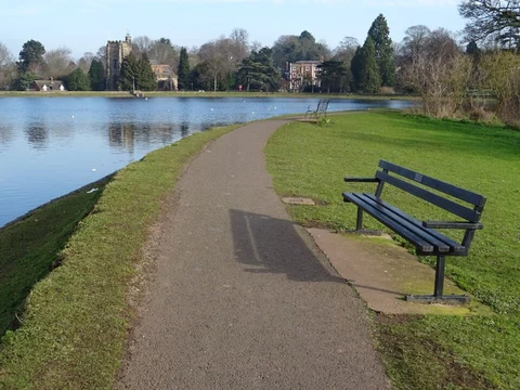 An image depicting the trail Lichfield City Walk and its surrounding area.