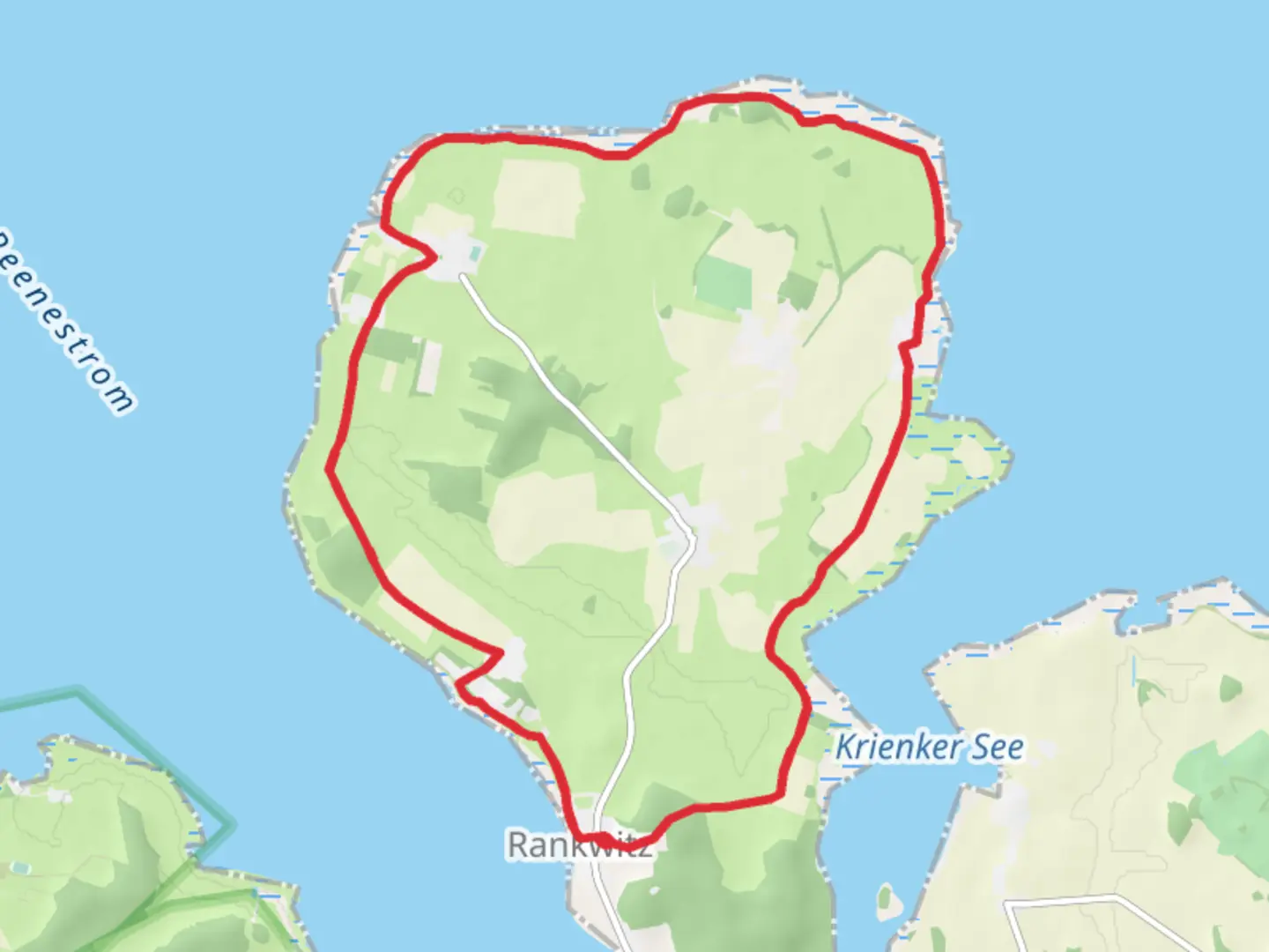 An image depicting the trail Lieper Winkel Loop and its surrounding area.