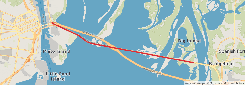 American Perimeter Trail - The South Primary stage 44 Map