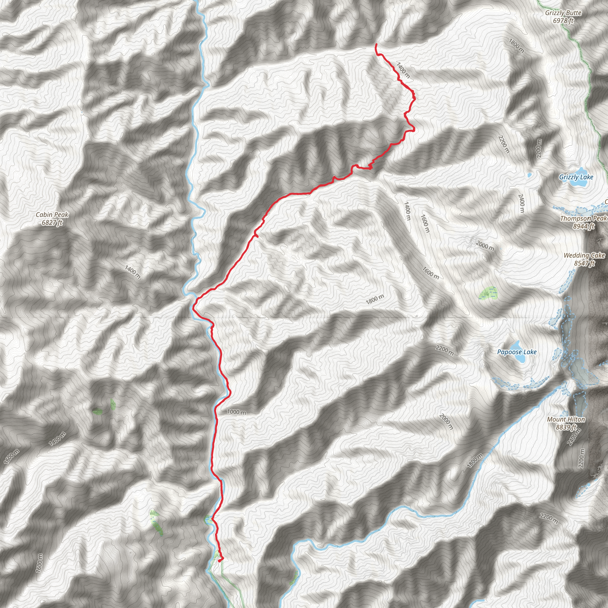 Bob's Farm Trail mobile static map