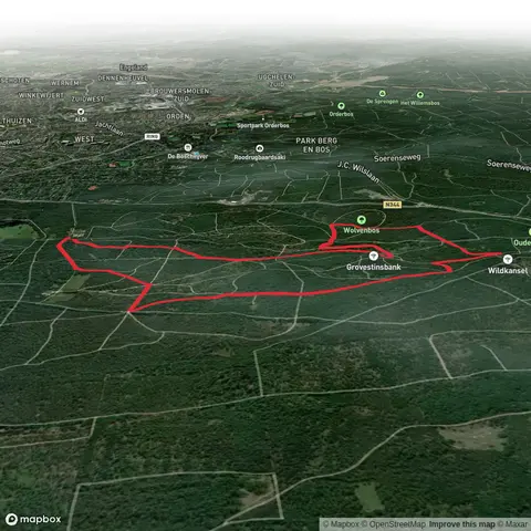 Duddel via Paleis 't Loo Rode Route