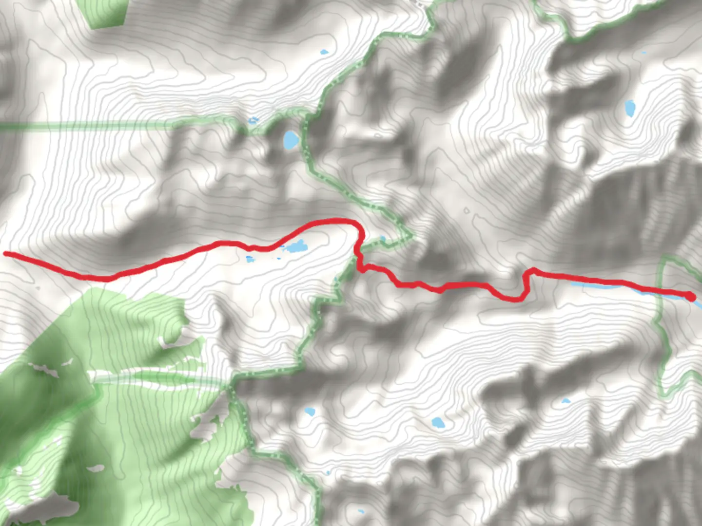 An image depicting the trail Twisp Pass Trail and its surrounding area.