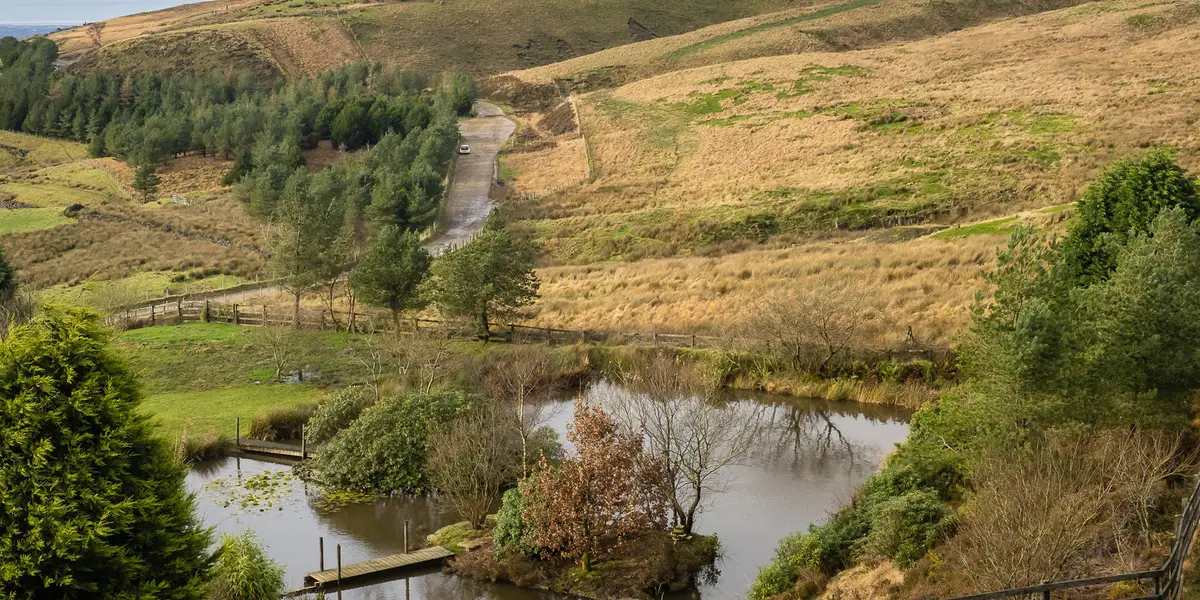 Rivington Gardens and Rivington Pike