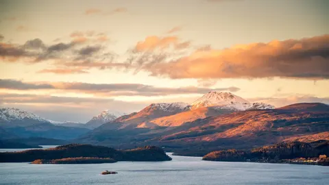 An image depicting the trail Loch Lomond and Cowal Way and its surrounding area.