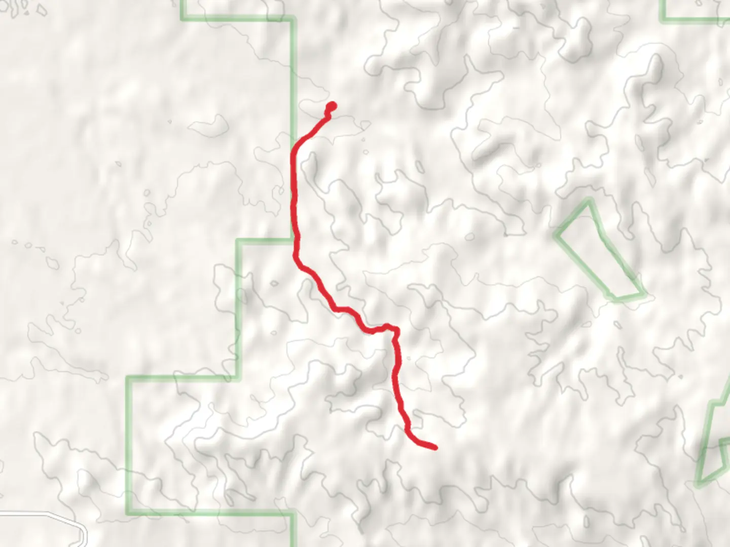 An image depicting the trail Maverick Creek Trail and its surrounding area.