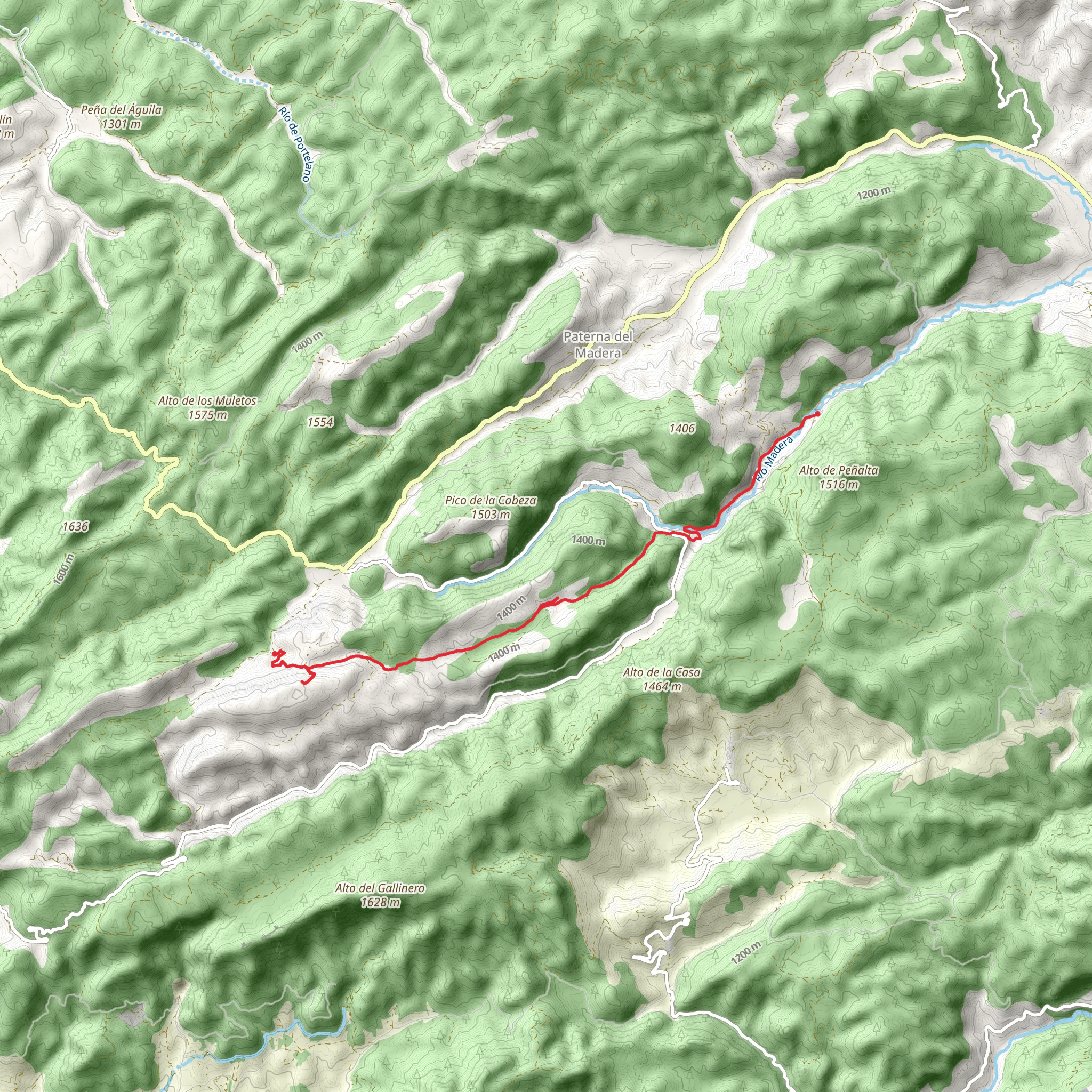 Juanfría - Madera River mobile static map