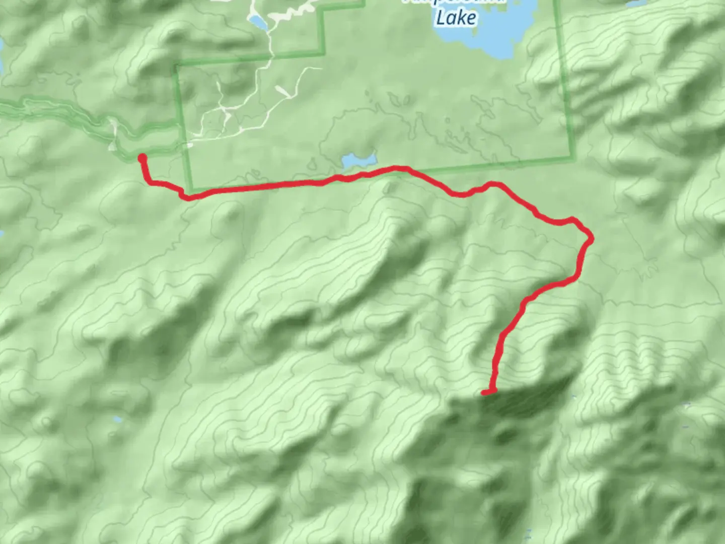 An image depicting the trail Seward Mountain Trail and its surrounding area.