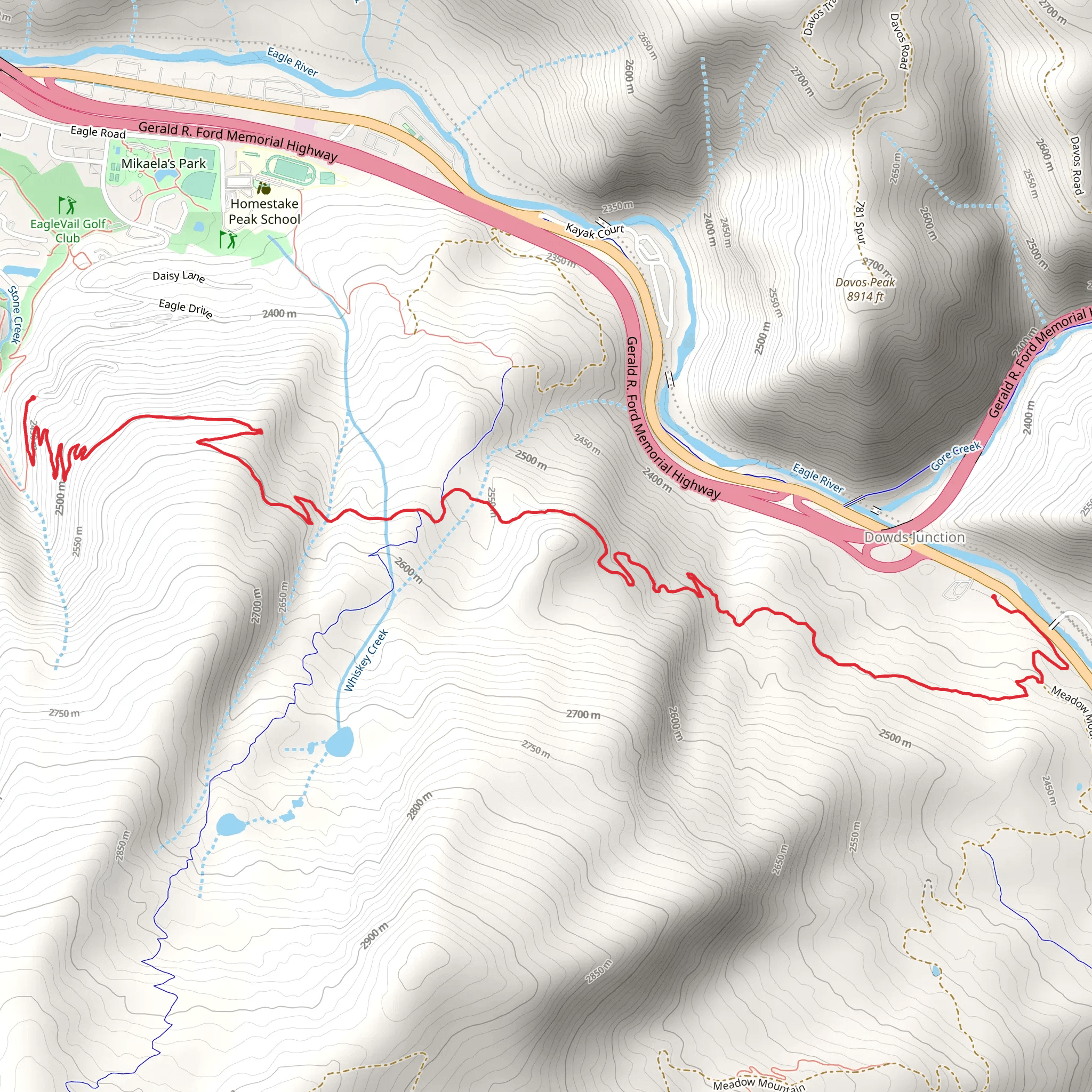 Everkrisp Trail mobile static map