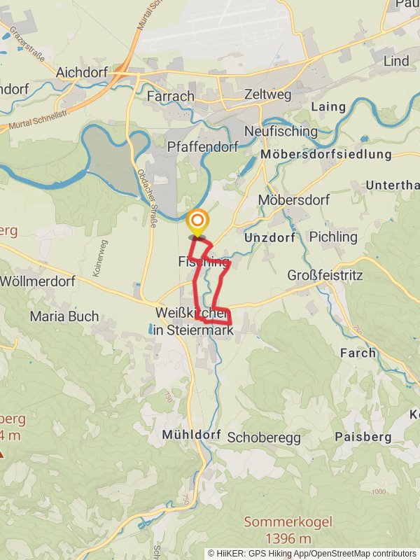 Weißkirchen Loop mobile static map