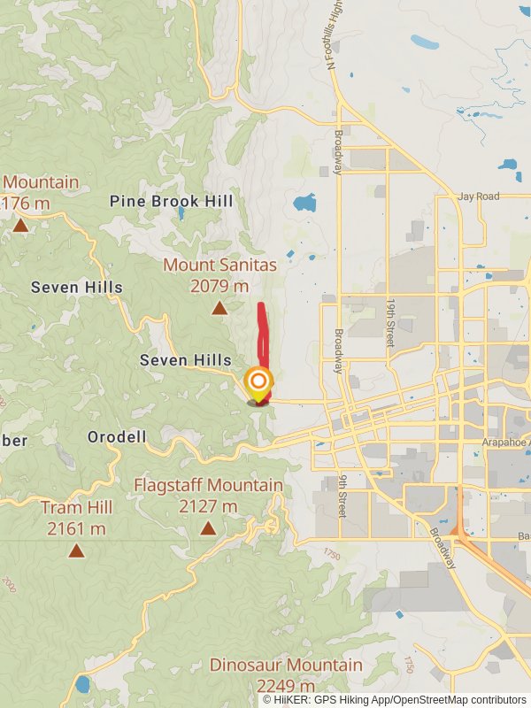 Sanitas Valley and Dakota Ridge Loop Trail