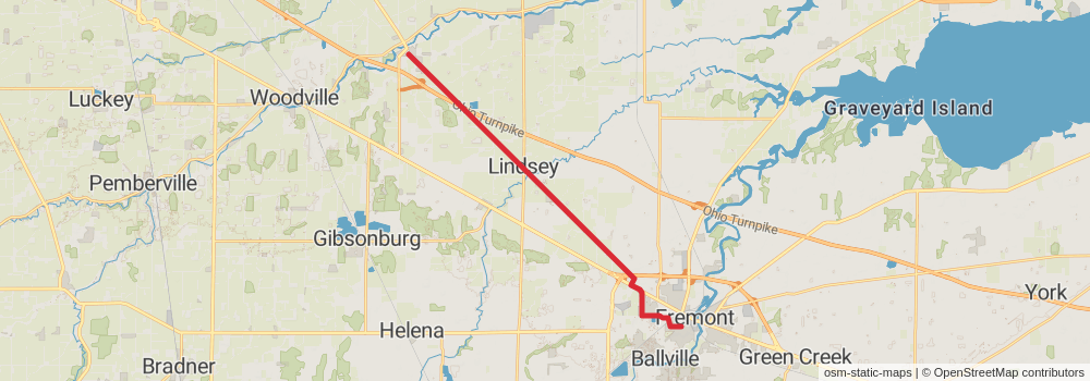 American Perimeter Trail - North Country Primary stage 23 Map
