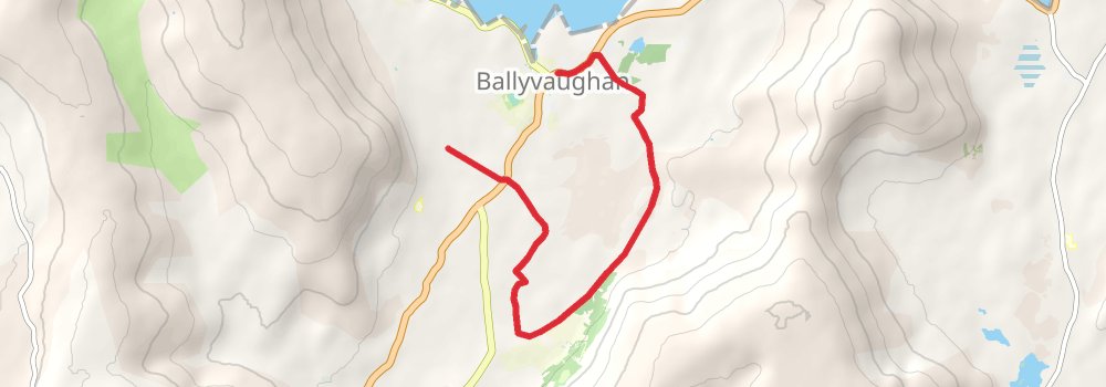 Burren Way and Cliffs of Moher 5-Day Challenging Tour (Hillwalk Tours) alt 2 Map