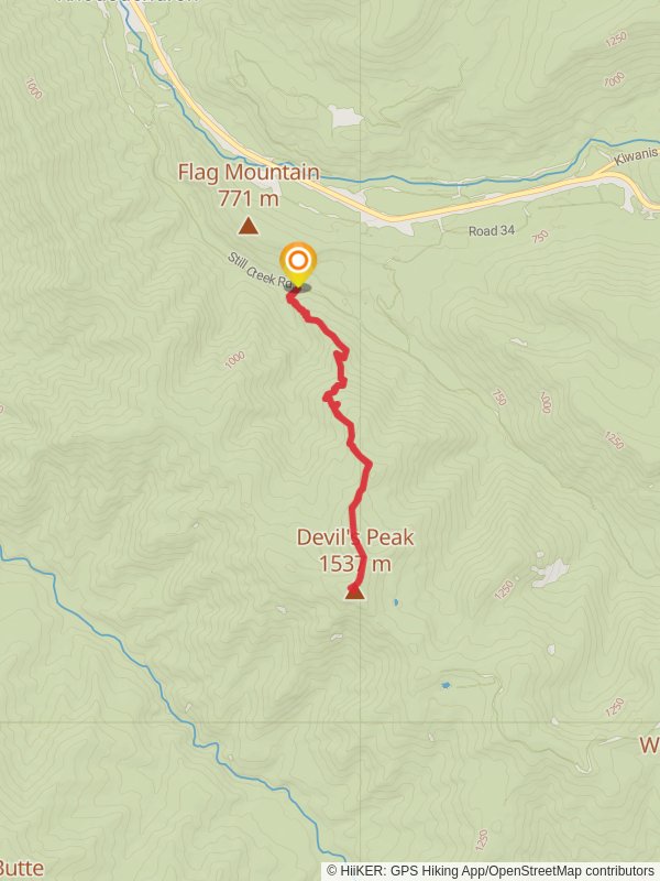 Devil's Peak via Cool Creek Trail