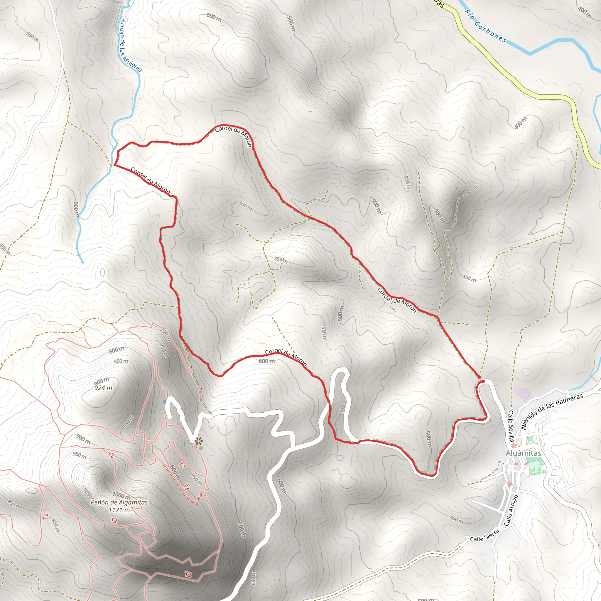 Cordel de Maron SL A 131 mobile static map