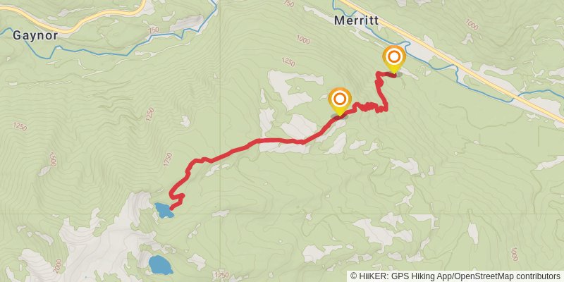Lake Ethel Trail stage 2 Map