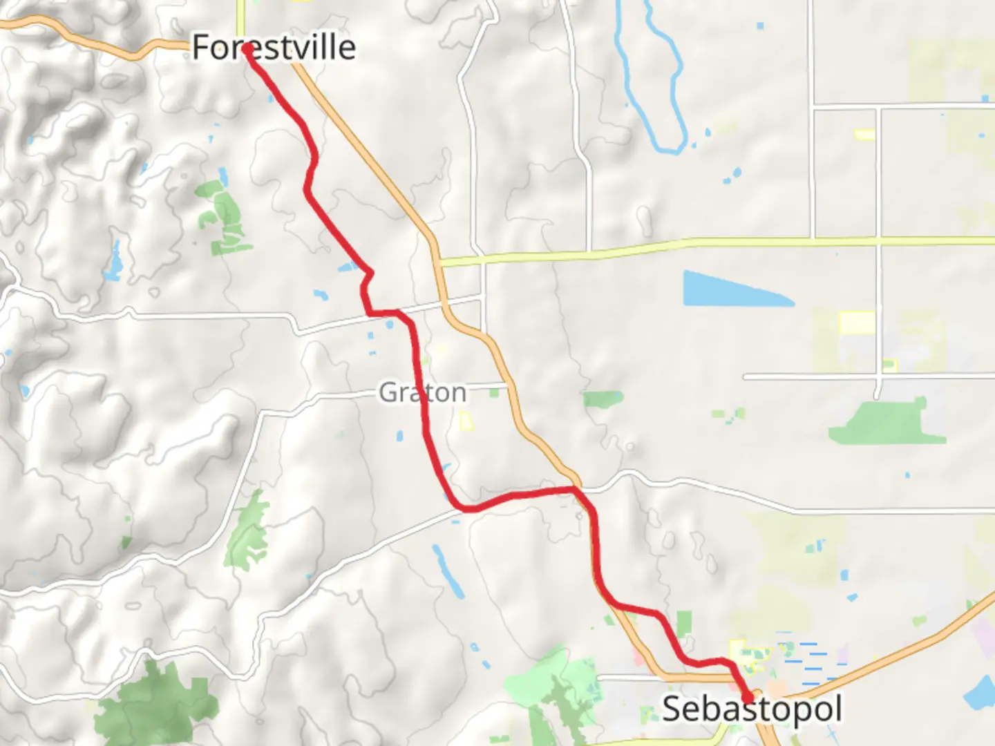 An image depicting the trail West County Trail and its surrounding area.