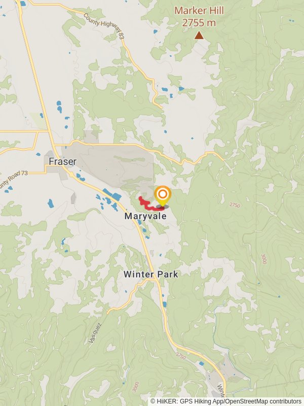 Hawk Trail and Chickadee Trail