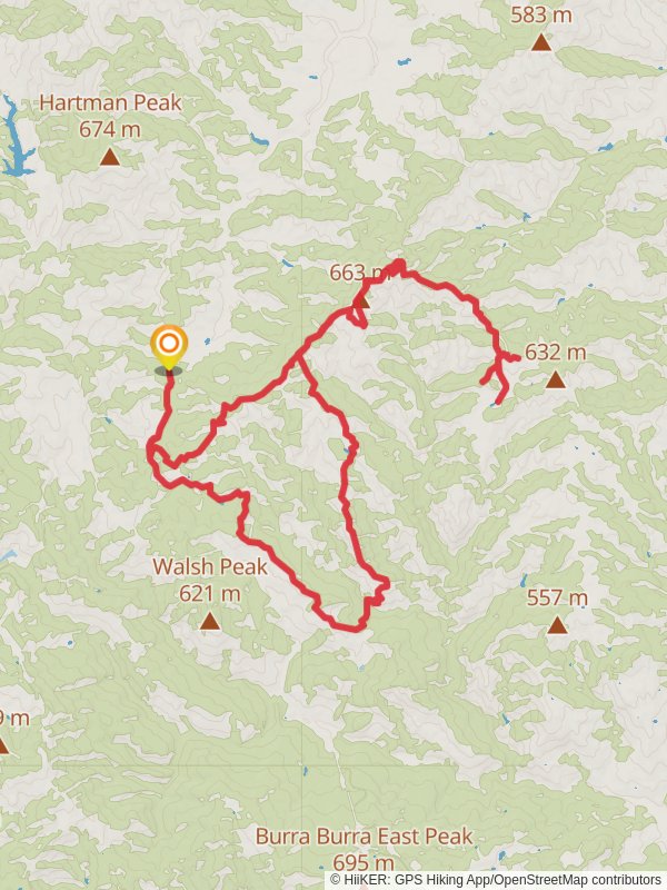 Mustang Peak, Raven Pond, Purple Pond and Dutch's Loop Trail