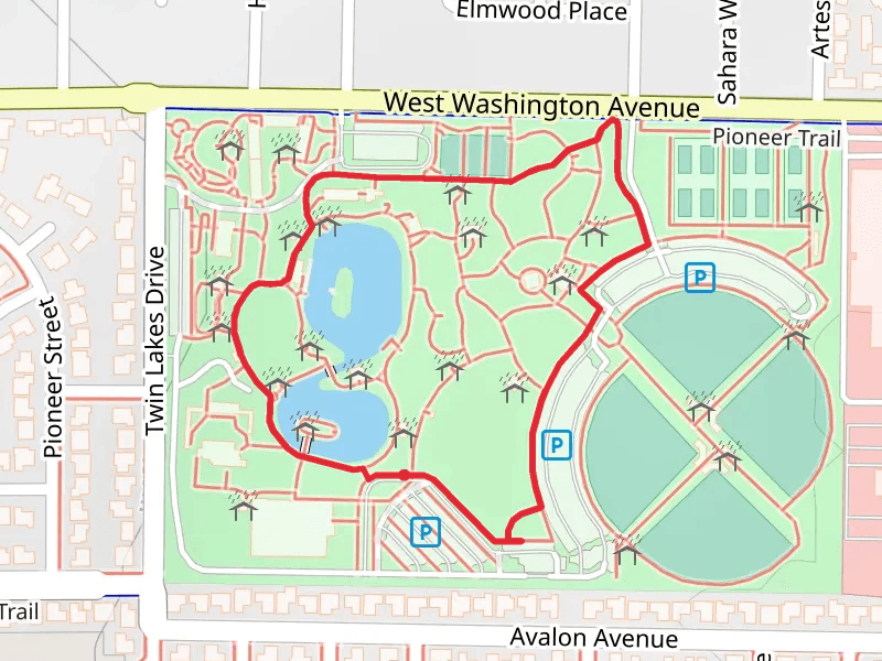 Lorenzi Park Loop