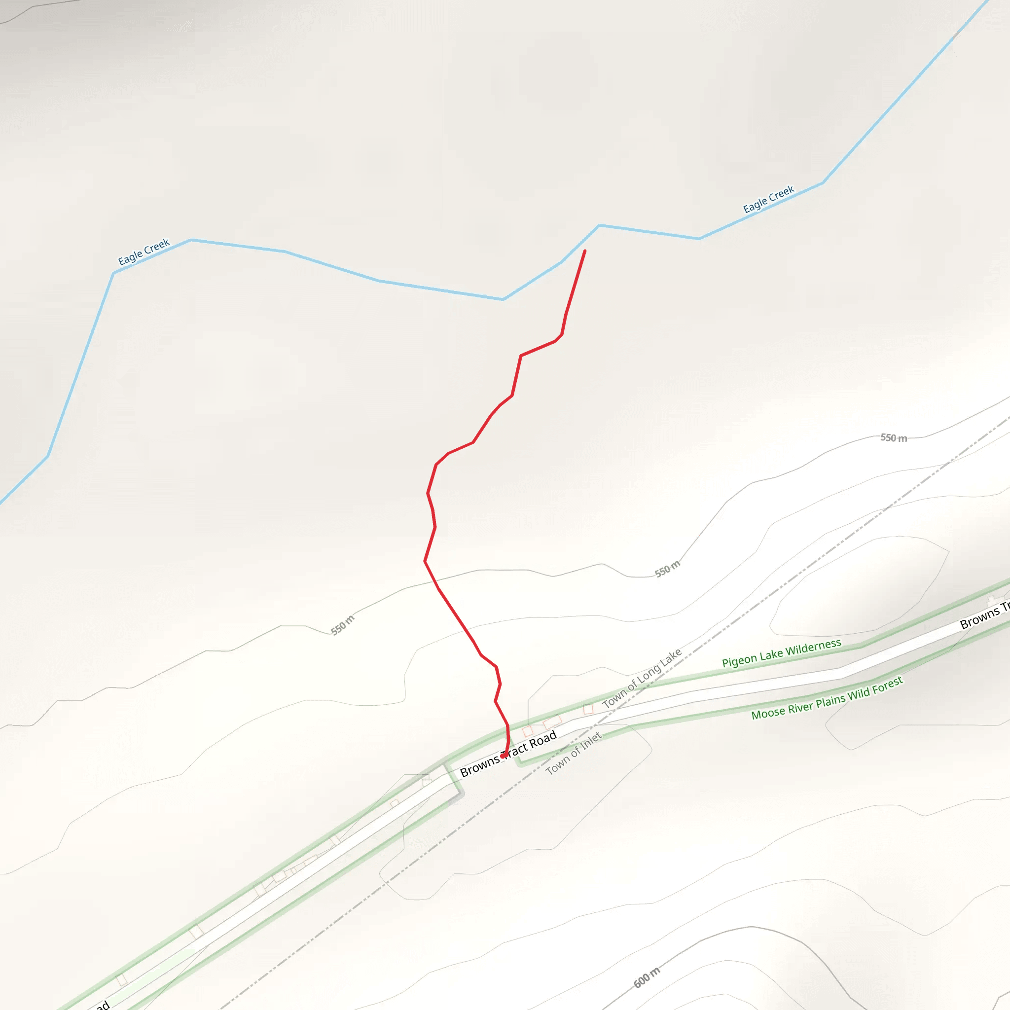 Ferd's Bog Trail mobile static map