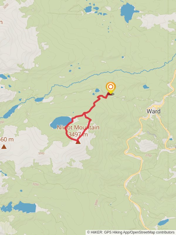 Niwot Mountain and Left Hand Reservoir Loop