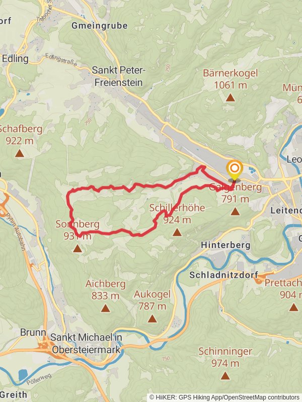 Lowland Valley Loop Trail mobile static map