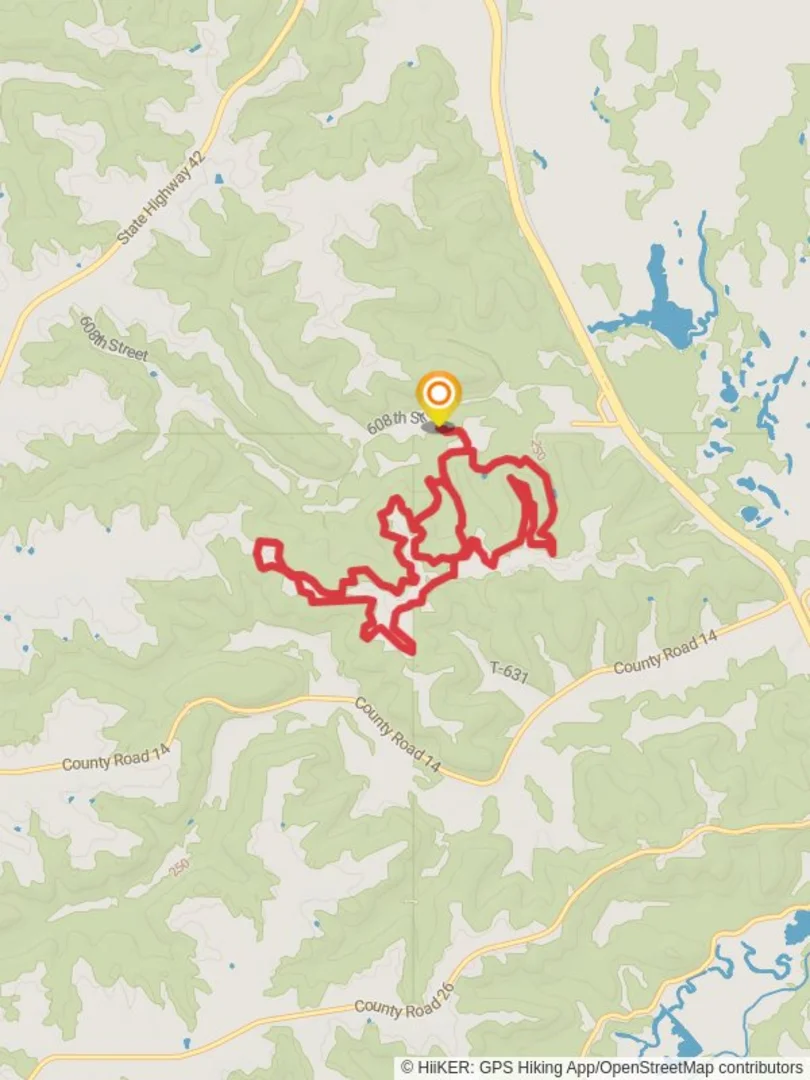Richard J Dorer Memorial Hardwood State Forest Loop Wabasha County