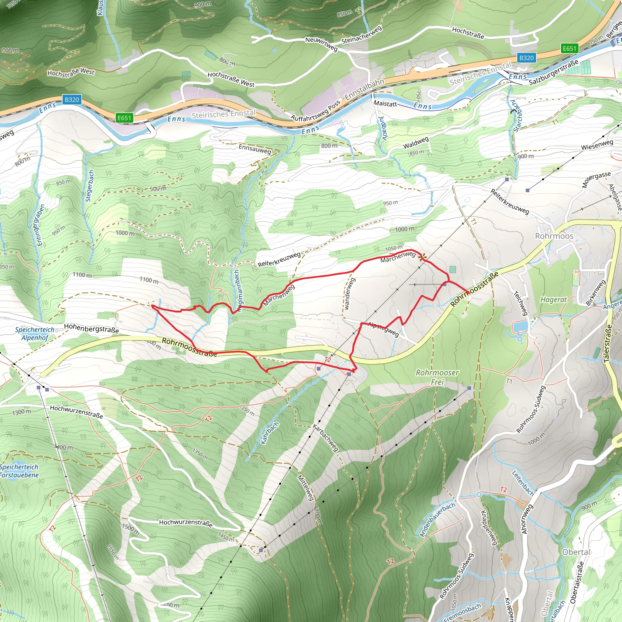 The Fairytale Trail mobile static map