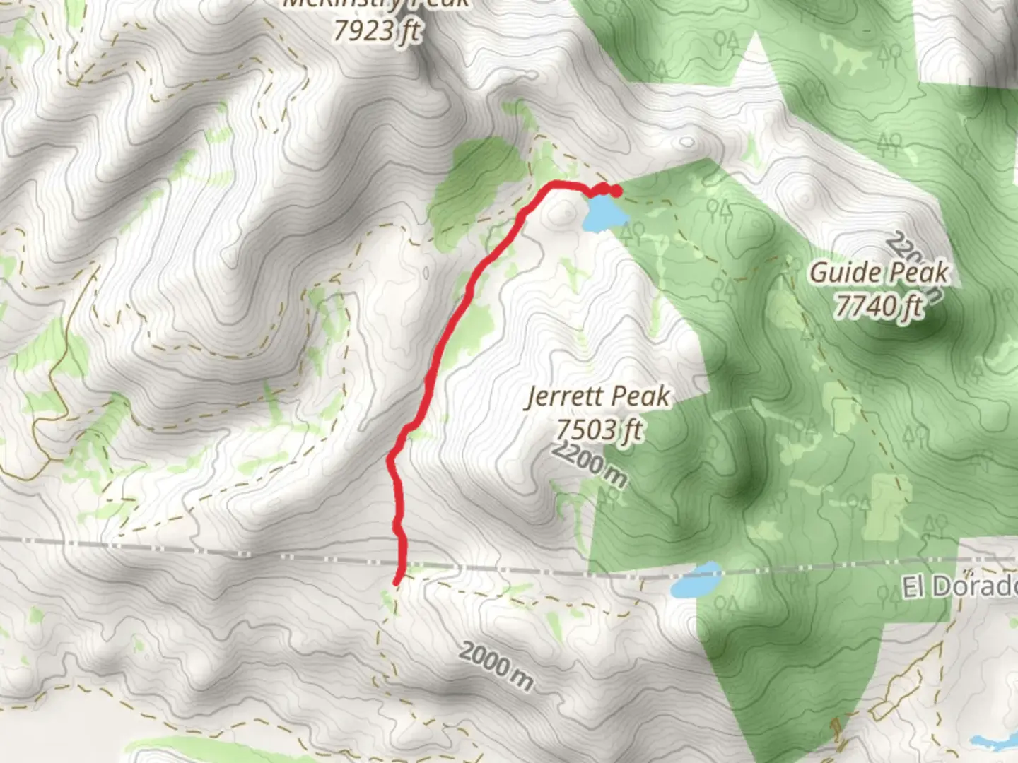 An image depicting the trail Mckinstry Lake Trail and its surrounding area.
