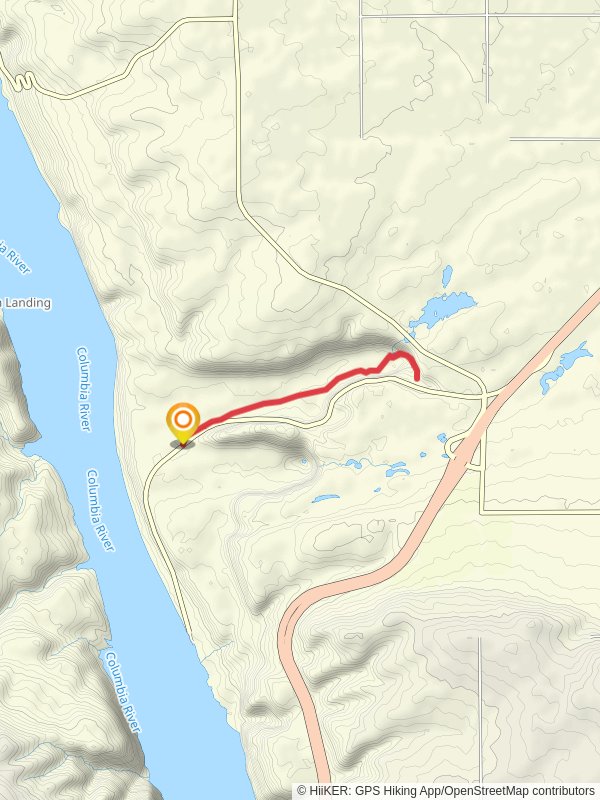 Frenchman Coulee mobile static map