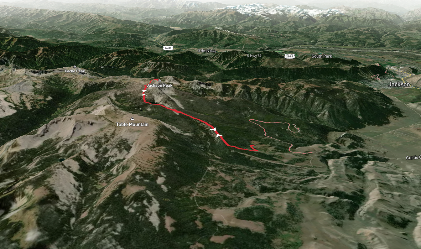 Jackson Peak via Goodwin Lake Trail