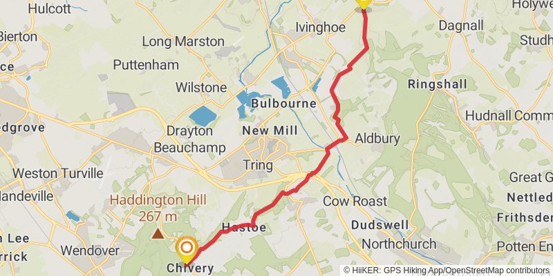 The Ridgeway National Trail stage 7 Map