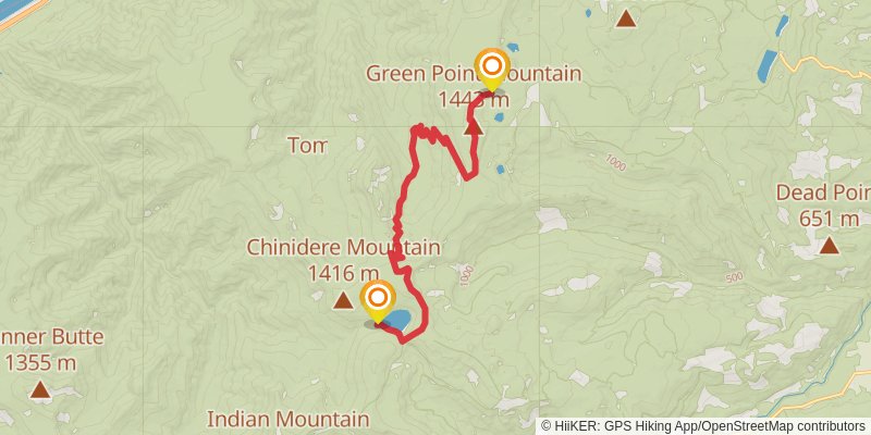 Mark O Hatfield Trail stage 5 Map