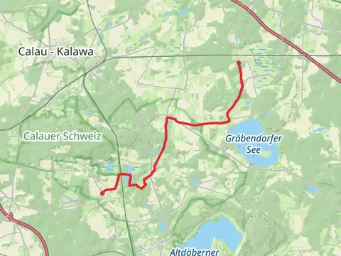 Tornitz to Luckaitz Walk via Grober Paul