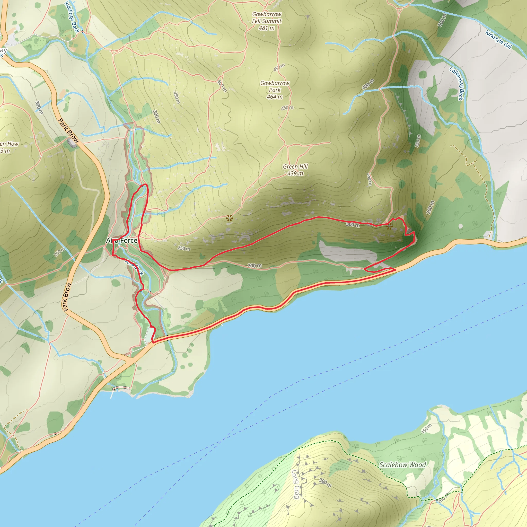Aira Force Loop mobile static map